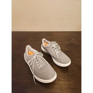Cloudsteppers Clarks Arla Step Womens Gray Textile Cushion Walking Sneakers Sz 6